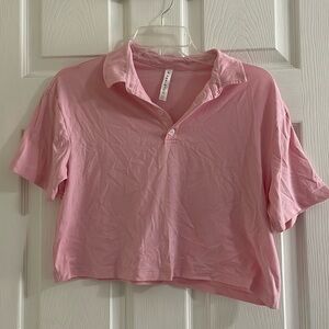 Fabletics cropped polo